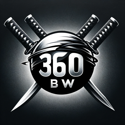 DALLE-2023-11-30-02.55.37---Redesign-the-360-BW-logo-with-a-ninja-theme-prominently-featuring-swords-and-katanas.-The-sphere-should-have-a-sleek-dark-appearance-symbolizing.png